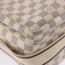 LOUIS VUITTON Damier Azur Naviglio Shoulder Bag N51189 LV Auth 192113-12