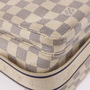 LOUIS VUITTON Damier Azur Naviglio Shoulder Bag N51189 LV Auth 192113-14