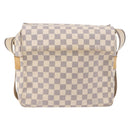 LOUIS VUITTON Damier Azur Naviglio Shoulder Bag N51189 LV Auth 192113-2