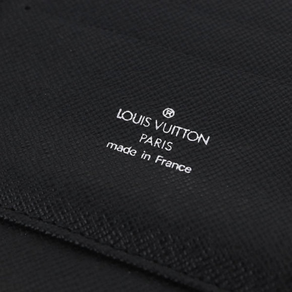 LOUIS VUITTON Taiga Organizer Atoll Travel Case Ardoise M30652 LV Auth 192114A