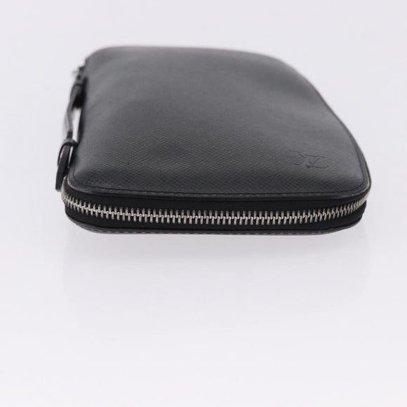 LOUIS VUITTON Taiga Organizer Atoll Travel Case Ardoise M30652 LV Auth 192114A