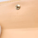 LOUIS VUITTON Multicolor Porte Monnaie Pla Coin Purse White M92657 Auth 192115A-9