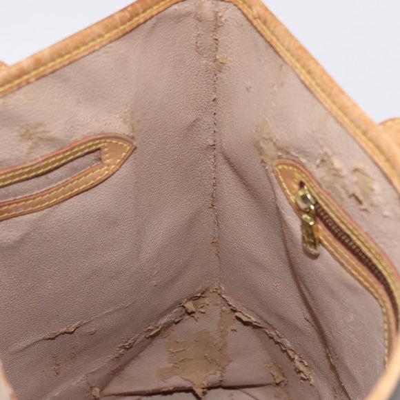 LOUIS VUITTON Monogram Bucket GM Shoulder Bag M42236 LV Auth 192122