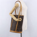 LOUIS VUITTON Monogram Bucket GM Shoulder Bag M42236 LV Auth 192122-23