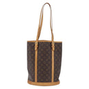LOUIS VUITTON Monogram Bucket GM Shoulder Bag M42236 LV Auth 192122-13
