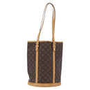 LOUIS VUITTON Monogram Bucket GM Shoulder Bag M42236 LV Auth 192122-2