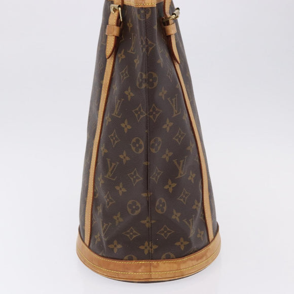 LOUIS VUITTON Monogram Bucket GM Shoulder Bag M42236 LV Auth 192122