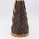 LOUIS VUITTON Monogram Bucket GM Shoulder Bag M42236 LV Auth 192122-4