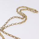 CHANEL Matelasse Chain Shoulder Bag Satin Pink Gold CC Auth 192128-14