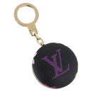 LOUIS VUITTON Multicolor Canvas Astropill Key Holder Black M51912 Auth 192130V-1
