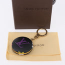LOUIS VUITTON Multicolor Canvas Astropill Key Holder Black M51912 Auth 192130V-10