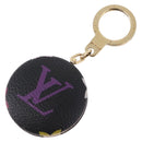 LOUIS VUITTON Multicolor Canvas Astropill Key Holder Black M51912 Auth 192130V-2