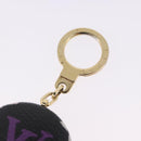 LOUIS VUITTON Multicolor Canvas Astropill Key Holder Black M51912 Auth 192130V-4