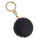LOUIS VUITTON Multicolor Canvas Astropill Key Holder Black M51912 Auth 192130V-5