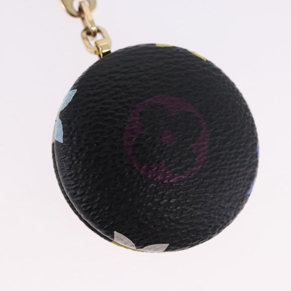 LOUIS VUITTON Multicolor Canvas Astropill Key Holder Black M51912 Auth 192130V