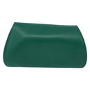 CARTIER PANTHERE Coin Purse Leather Green Gold Auth 192131A-3