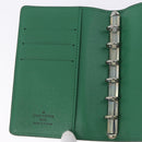LOUIS VUITTON Epi Agenda PM Day Planner Cover Green R20054 LV Auth 192132-19