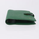 LOUIS VUITTON Epi Agenda PM Day Planner Cover Green R20054 LV Auth 192132-6