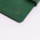 LOUIS VUITTON Epi Agenda PM Day Planner Cover Green R20054 LV Auth 192132-14
