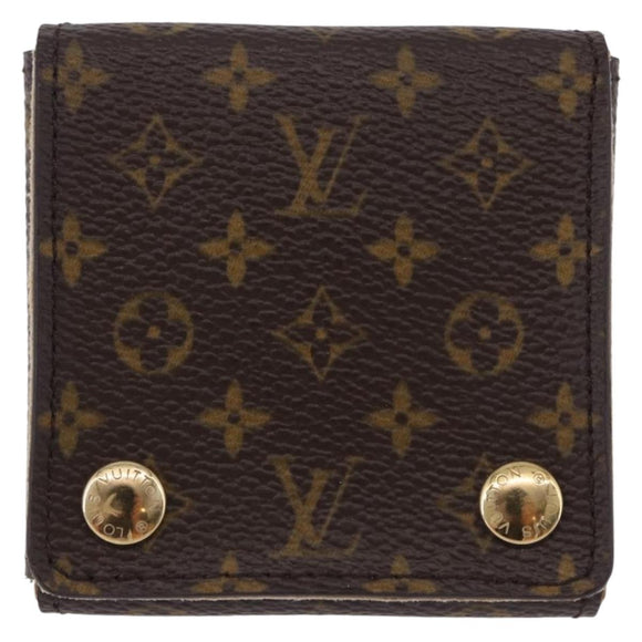 LOUIS VUITTON Monogram Jewelry Case Jewelry Box LV Auth 192133V