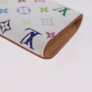 LOUIS VUITTON Monogram Multicolor Multicles 4 Key Case White M93731 Auth 192135M-11