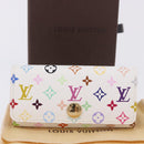 LOUIS VUITTON Monogram Multicolor Multicles 4 Key Case White M93731 Auth 192135M-19