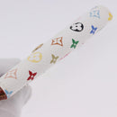 LOUIS VUITTON Monogram Multicolor Multicles 4 Key Case White M93731 Auth 192135M-6
