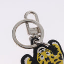 LOUIS VUITTON Porte CLE LV MADE Tiger Bag Charm Yellow MP3221 LV Auth 192136M-4
