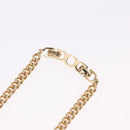 Christian Dior Choker Necklace metal Gold Tone Auth 192151M-11