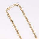 Christian Dior Choker Necklace metal Gold Tone Auth 192151M-6