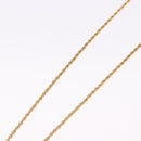 Christian Dior Necklace metal Gold Tone Auth 192162V-11