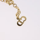 Christian Dior Necklace metal Gold Tone Auth 192162V-14