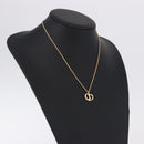Christian Dior Necklace metal Gold Tone Auth 192162V-15