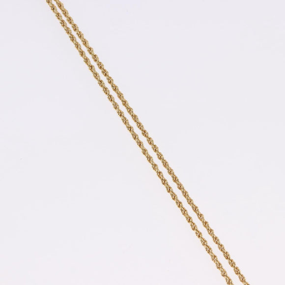 Christian Dior Necklace metal Gold Tone Auth 192162V