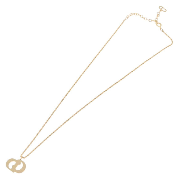 Christian Dior Necklace metal Gold Tone Auth 192162V
