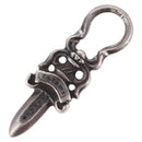 Chrome Hearts Dagger Charm Pendant Top Ag925 Silver Auth 192164M-1