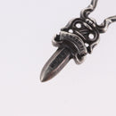 Chrome Hearts Dagger Charm Pendant Top Ag925 Silver Auth 192164M-2