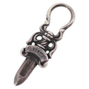 Chrome Hearts Dagger Charm Pendant Top Ag925 Silver Auth 192165M-1