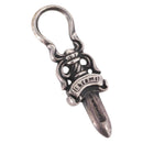 Chrome Hearts Dagger Charm Pendant Top Ag925 Silver Auth 192165M-2