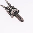 Chrome Hearts Dagger Charm Pendant Top Ag925 Silver Auth 192165M-3