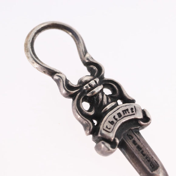 Chrome Hearts Dagger Charm Pendant Top Ag925 Silver Auth 192165M