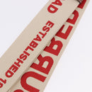 BURBERRY Shoulder Strap Canvas 36.2"" Beige Gold Auth 192166M-10