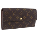 LOUIS VUITTON Monogram Portefeuille Sarah Long Wallet M61734 LV Auth 192167V-1