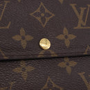 LOUIS VUITTON Monogram Portefeuille Sarah Long Wallet M61734 LV Auth 192167V-17