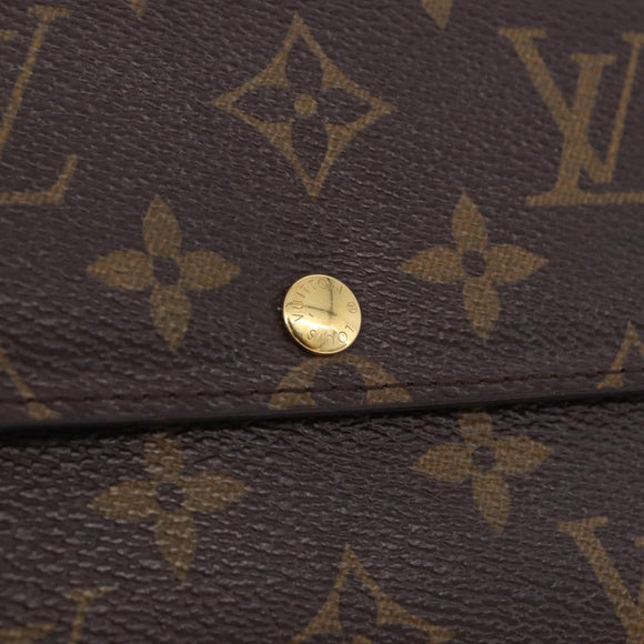 LOUIS VUITTON Monogram Portefeuille Sarah Long Wallet M61734 LV Auth 192167V