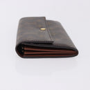 LOUIS VUITTON Monogram Portefeuille Sarah Long Wallet M61734 LV Auth 192167V-4