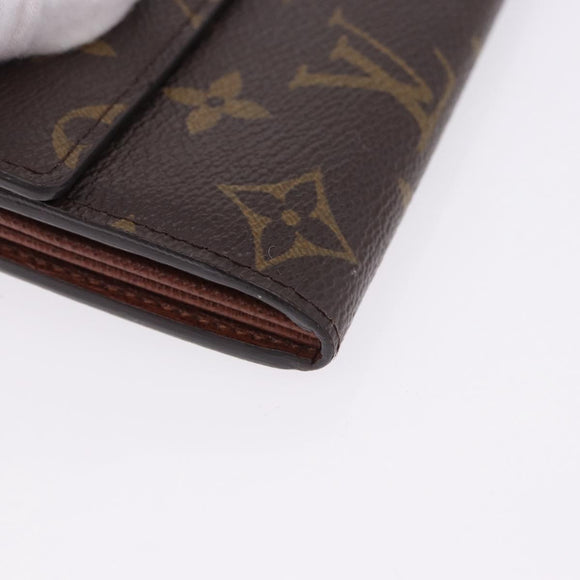 LOUIS VUITTON Monogram Portefeuille Sarah Long Wallet M61734 LV Auth 192167V