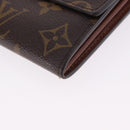 LOUIS VUITTON Monogram Portefeuille Sarah Long Wallet M61734 LV Auth 192167V-14
