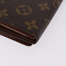 LOUIS VUITTON Monogram Porte Monnaie Billets Tresor Wallet M61730 Auth 192171A-15