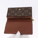 LOUIS VUITTON Monogram Porte Monnaie Billets Tresor Wallet M61730 Auth 192171A-18